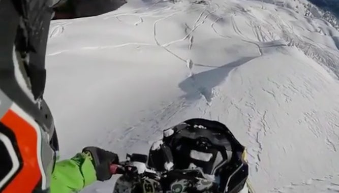 Can You Spot the Landing on This Cliff Drop Transfer? + Video