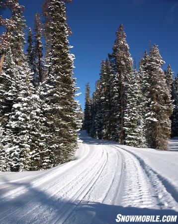 Groomed Trail