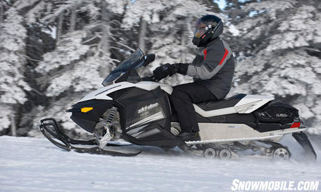 Ski-Doo GSX LE action-side