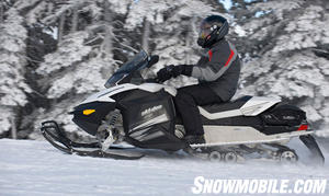 Ski-Doo GSX LE action-side