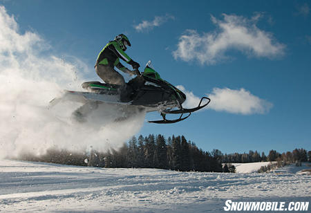 Arctic Cat Z1 Big Air Action