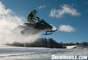 Arctic Cat Z1 Big Air Action