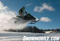 Arctic Cat Z1 Big Air Action