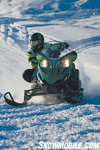 Arctic Cat Z1 Headon Action