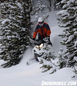 Ski-Doo MXZ TNT 550 Action