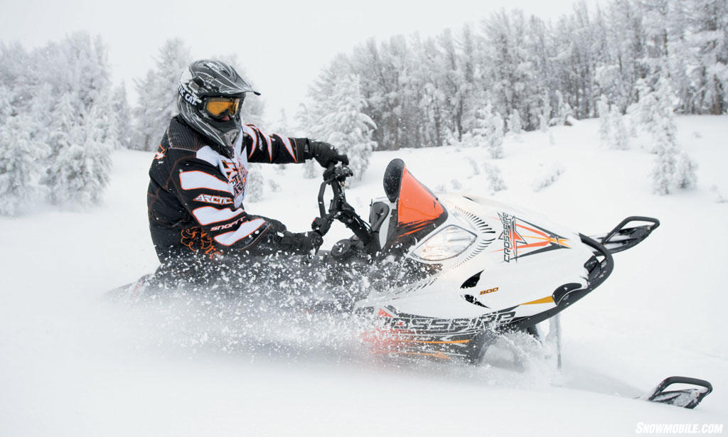 Arctic Cat Crossfire 8 Sno Pro Action2