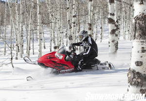 Polaris Dragon Switchback Boondocking Aspens