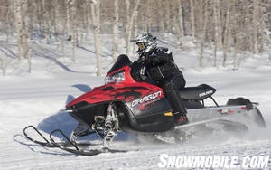 Polaris Dragon Switchback Action trail