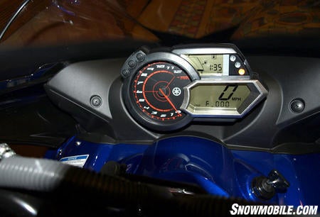 2011 Yamaha Apex Gauge