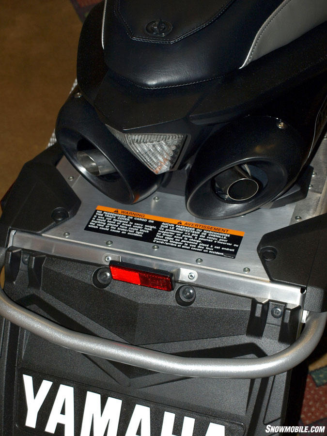 2011 Yamaha Apex Rear