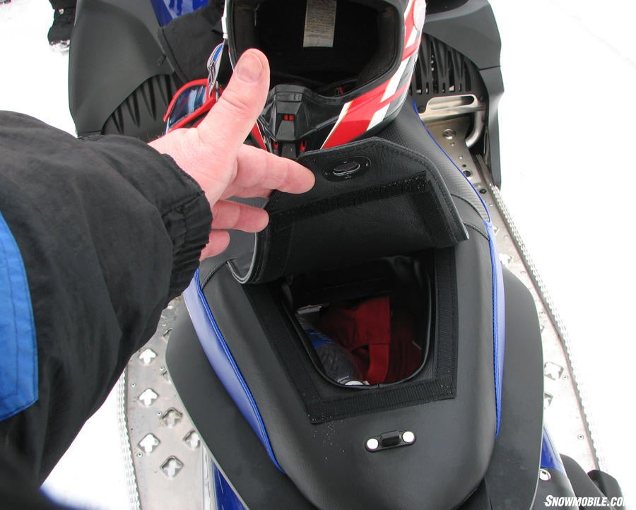 2011 Yamaha Apex Storage