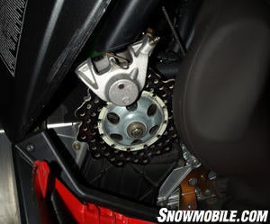 2011 Polaris Rush Pro-R Phantom-Brake