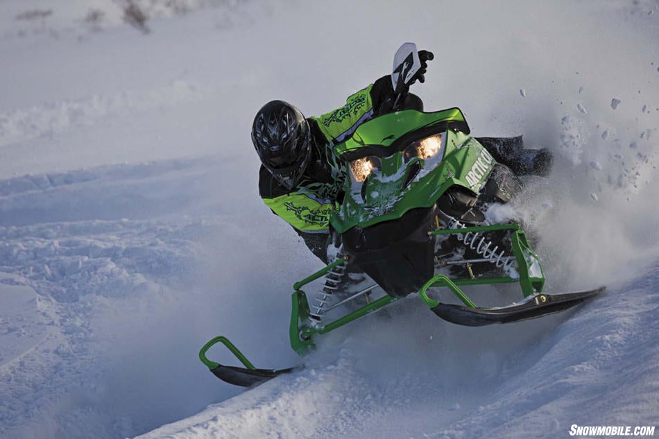 2011 Arctic Cat SnoPro 500 Action