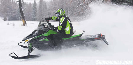 Arctic Cat F8 EXT Action3