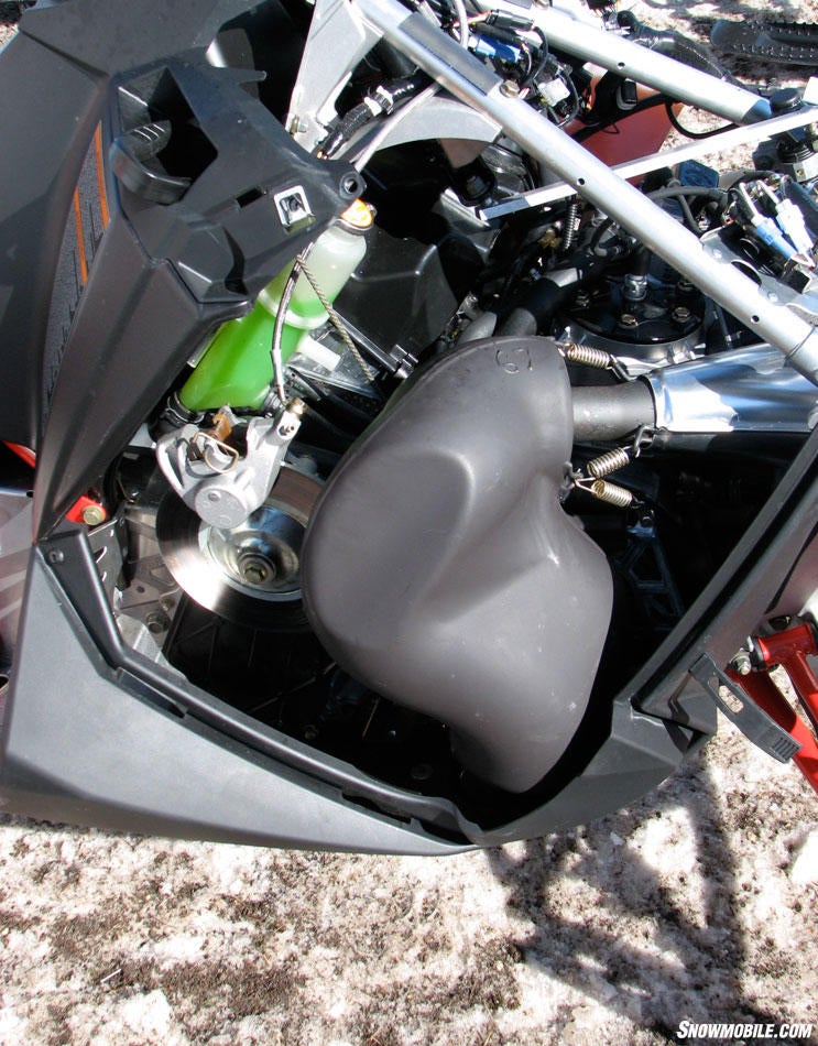 Polaris 800 Rush Pro R muffler