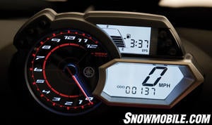 2011 Yamaha Apex SE Gauges