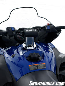 2011 Yamaha Apex SE pilot view