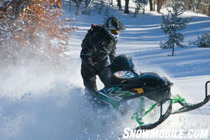 2011 Arctic Cat M8 162 Action01