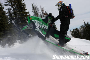 2011 Arctic Cat M8 HCR Action04