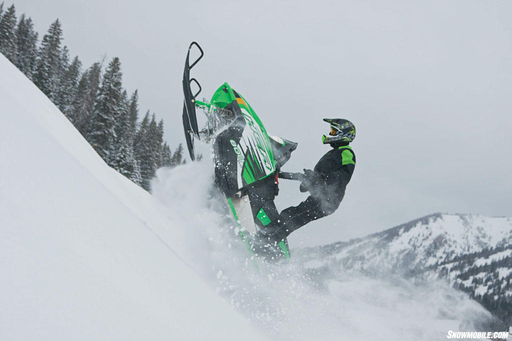 2011 Arctic Cat M8 HCR Action01