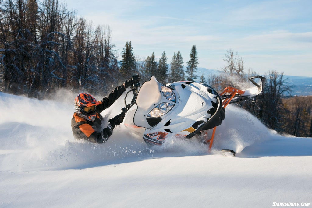 2011 Arctic Cat M8 SnoPro 153 Action01