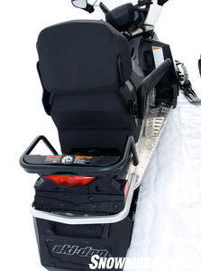 Ski-Doo Grand Touring Sport rearview storage