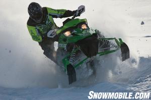 2011 Arctic Cat Sno Pro 500 Action02