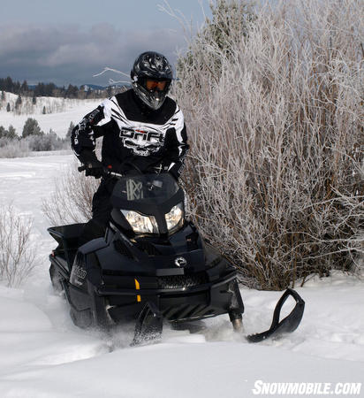 2011 Ski-Doo Tundra Xtreme action-bush