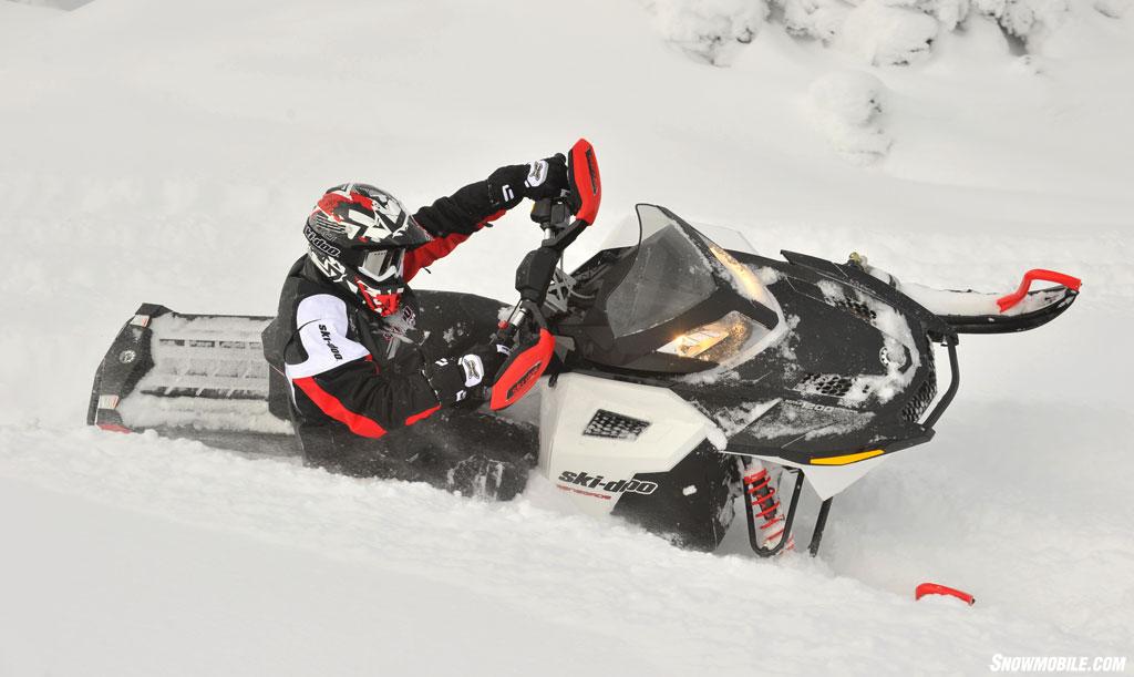 2011 Ski-Doo Renegade X 1200 Action05