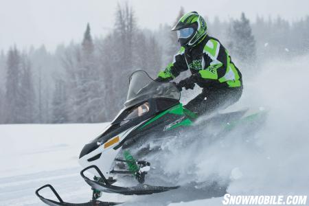 2011 Arctic Cat F8 EXT Action05