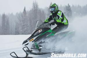 2011 Arctic Cat F8 EXT Action05