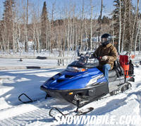 2011 Polaris WideTrak LX Action Riding