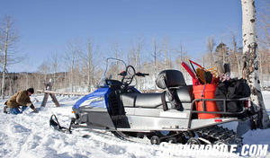 2011 Polaris WideTrak LX Working