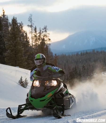 2011 Arctic Cat F5 LXR Action04