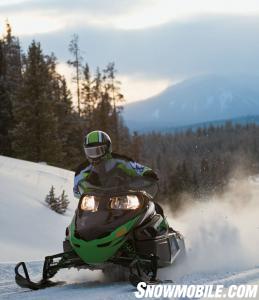 2011 Arctic Cat F5 LXR Action04