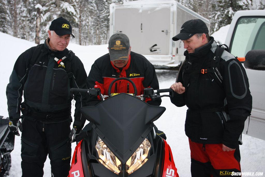 2011 Mountain Sled Evaluation Odometer Setup