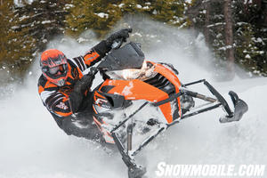 2012 Arctic Cat F1100 Turbo Ltd Orange