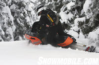 2011 Polaris Switchback Assault Side Action