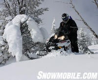 2012 Polaris 800 Pro RMK Pushing Powder