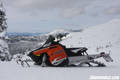 2012 Polaris 800 Pro RMK Side View