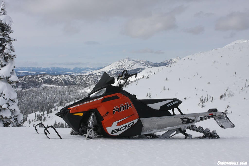 2012 Polaris 800 Pro RMK Side View