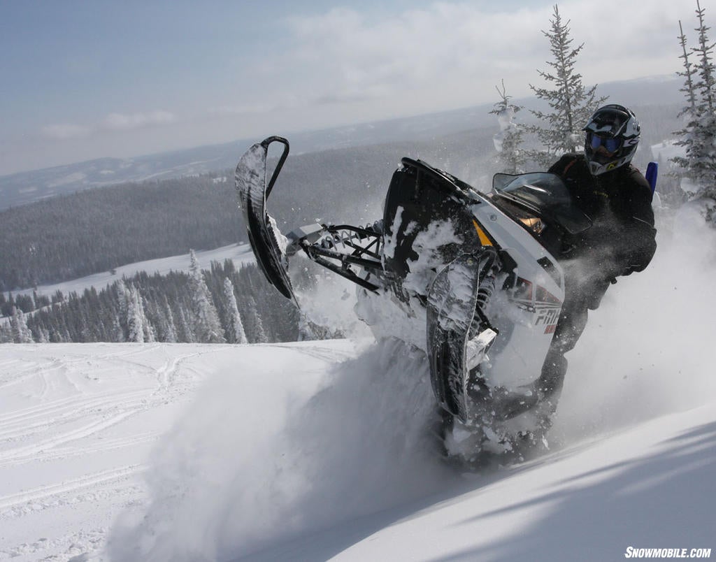 2012 Polaris 800 Pro RMK Tail Walking