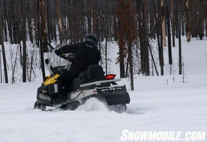 2012 Ski-Doo Skandic SWT Rear Action