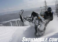 2012 Polaris RMK Tailwalking white