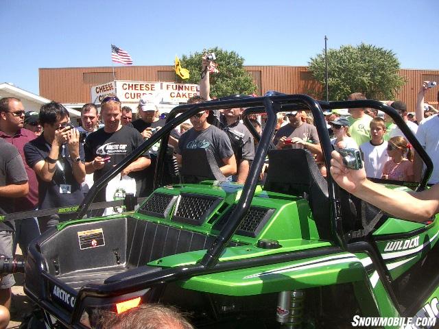 Arctic Cat 50th Anniversary - Wldcat draws crowd