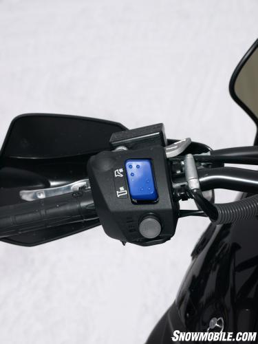 2012 Yamaha FX Nytro RTX Left Handlebar