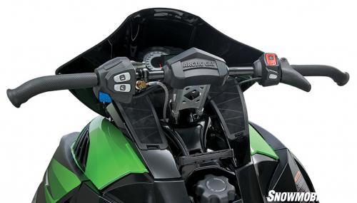 2012 Arctic Cat F1100 Sno Pro handlebars