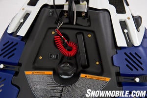 2012 Polaris 600 IQ Race Sled Dash