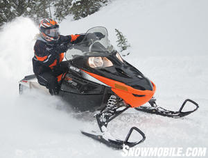 2012 Arctic Cat F570 action