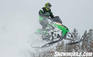 2012 Arctic Cat ProCross F800 LXR Action Jumping